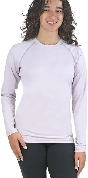 NIXY Women's Long Sleeve Shirt Rash Guard - UPF50  Sun Protection, Quick Dry, Super Light and Soft