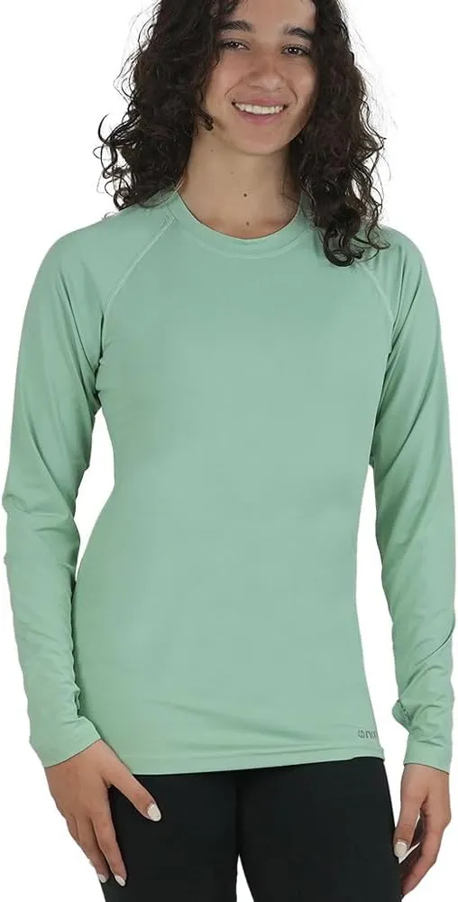 NIXY Women's Long Sleeve Shirt Rash Guard - UPF50  Sun Protection, Quick Dry, Super Light and Soft