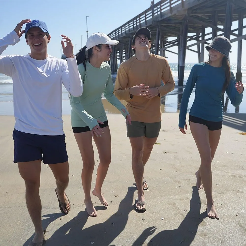NIXY Women's Long Sleeve Shirt Rash Guard - UPF50  Sun Protection, Quick Dry, Super Light and Soft