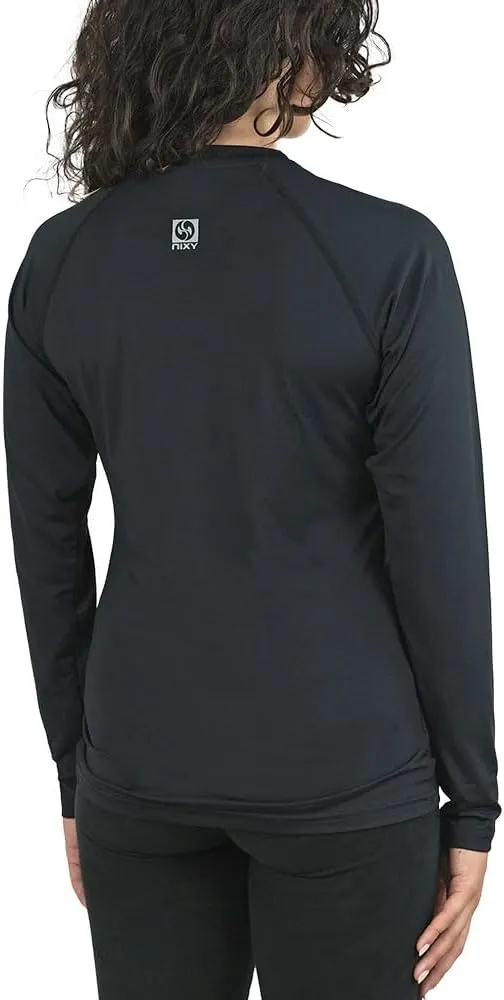NIXY Women's Long Sleeve Shirt Rash Guard - UPF50  Sun Protection, Quick Dry, Super Light and Soft
