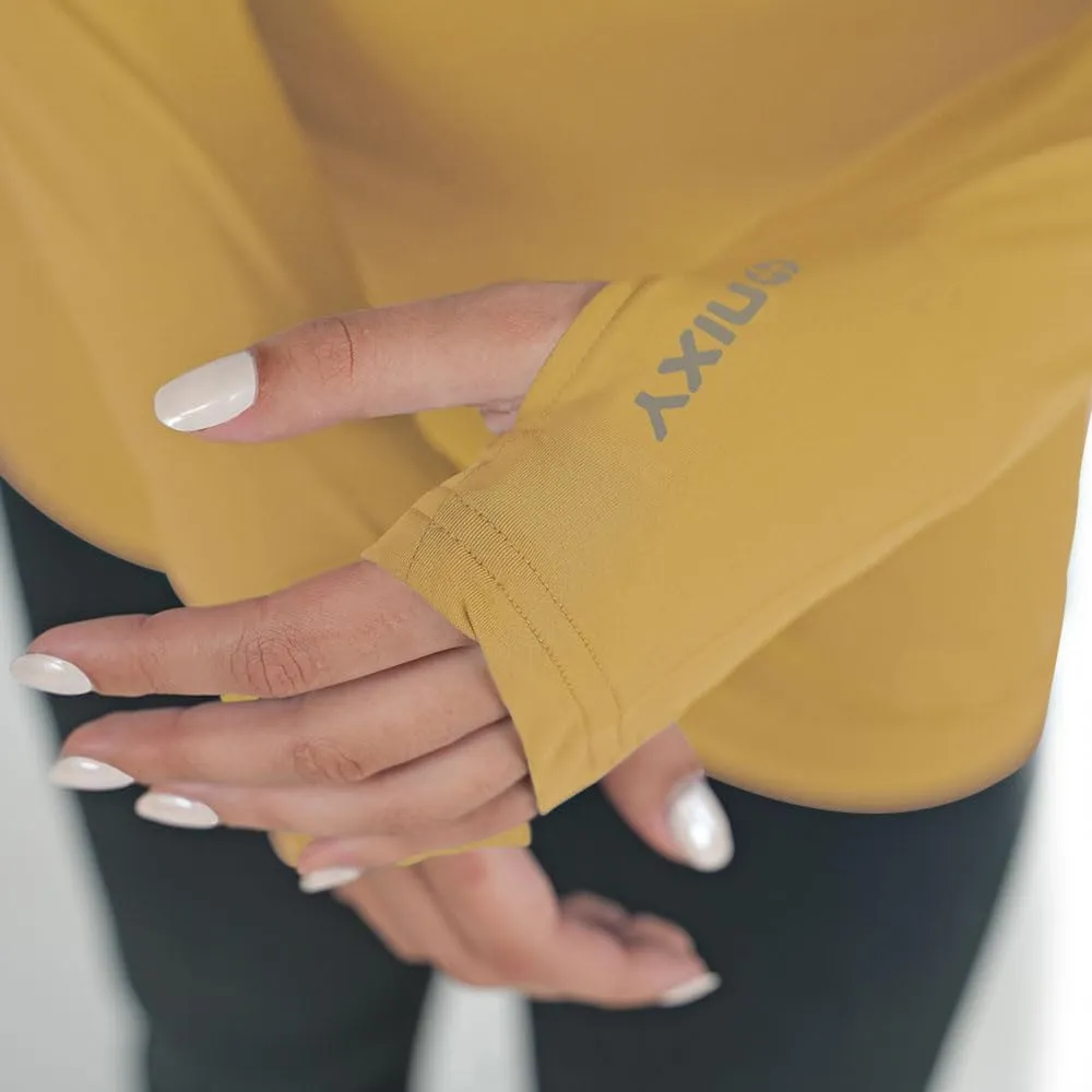 NIXY Women's Long Sleeve Shirt Rash Guard - UPF50  Sun Protection, Quick Dry, Super Light and Soft
