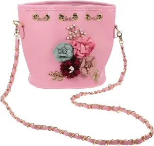 NOLITOY 1pc Stylish Flower Design Bucket Handbag for Portable One Shoulder Tote Bag for Travel Shopping and Everyday Use Versatile Storage for Wallet Phone and Essentials
