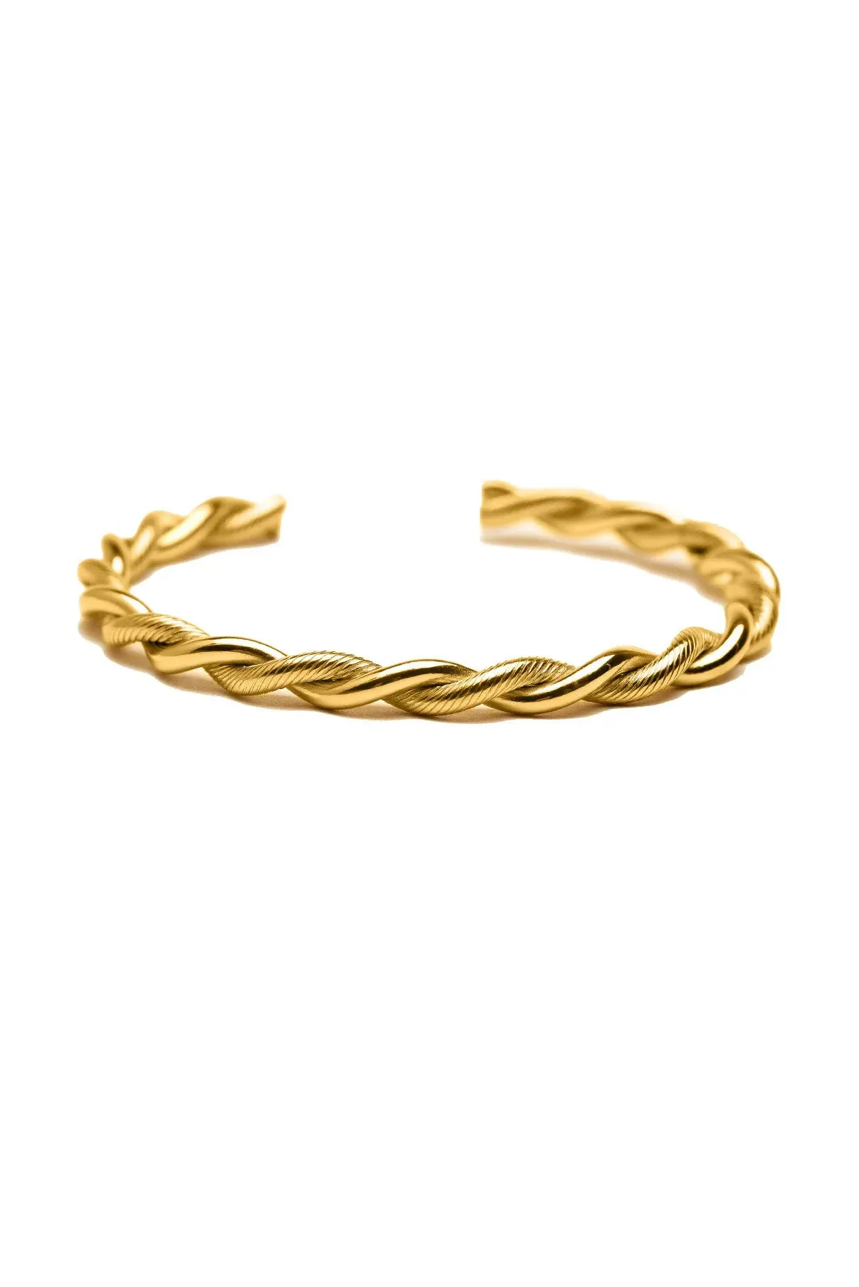 Nordic Muse Twist Cuff Bangle