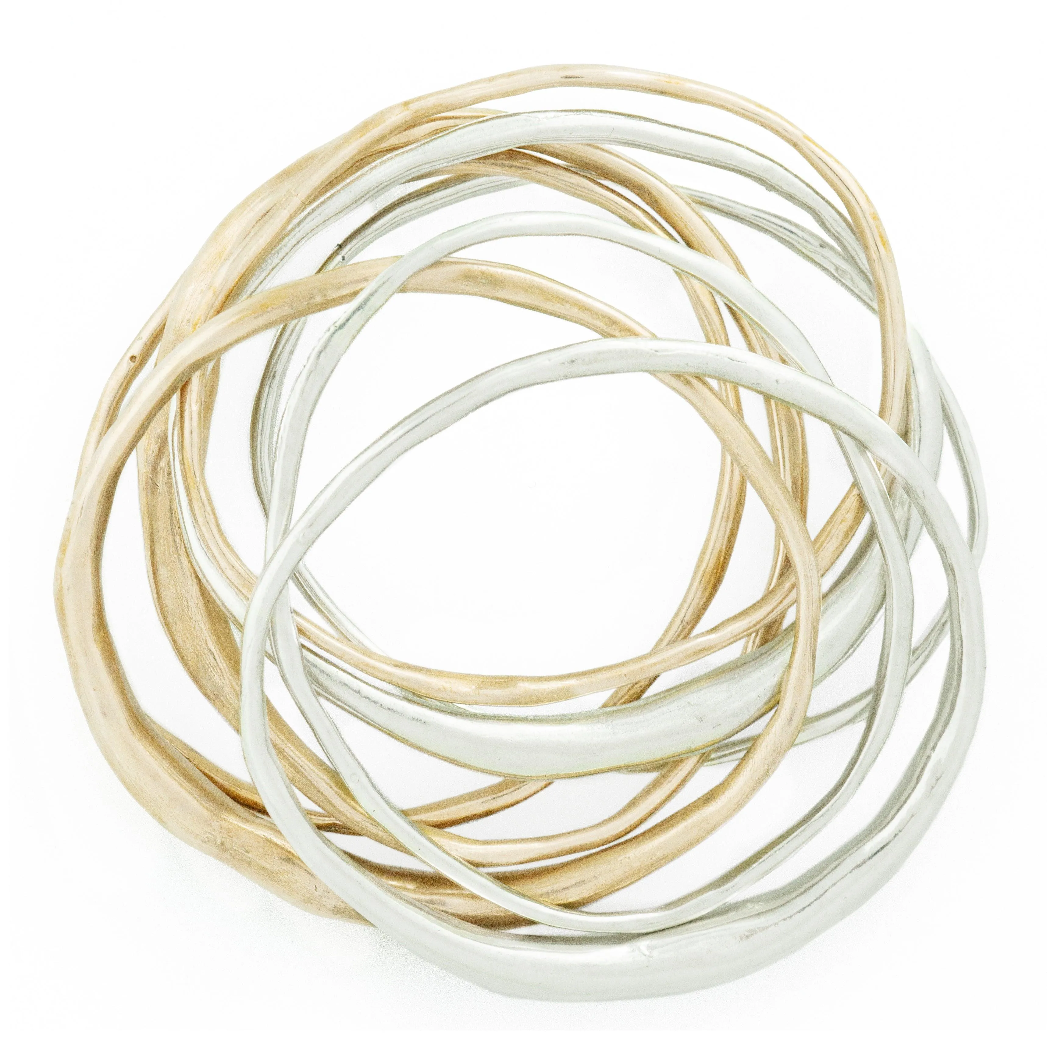 Paloma Bangle - Brass
