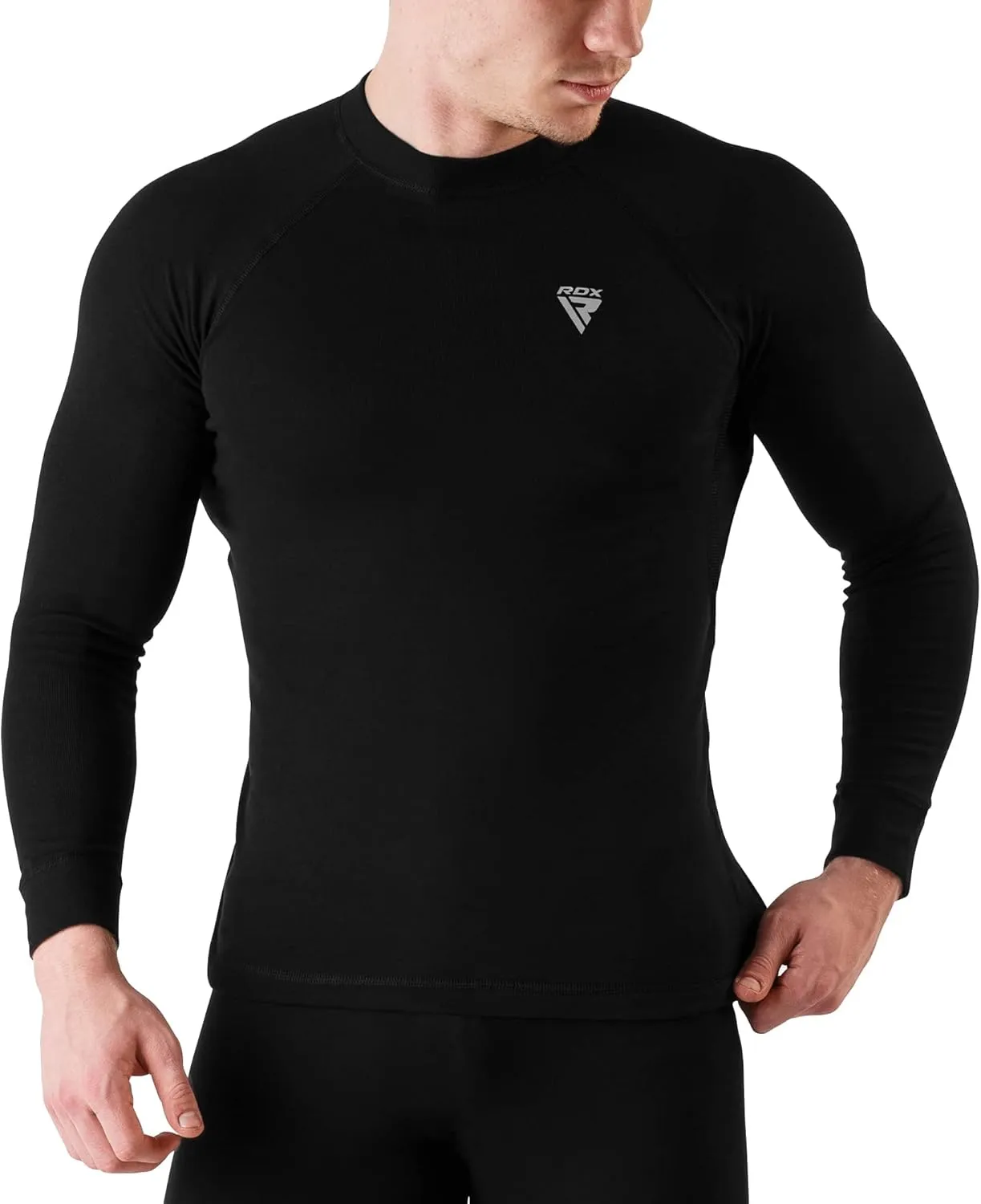 RDX Rash Guard BJJ, Compression Base Layer Top Quick Cool Dry Wetsuit Swimming Vest Men, Surfing MMA Running Cycling Training