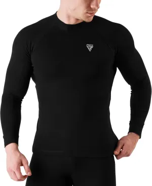 RDX Rash Guard BJJ, Compression Base Layer Top Quick Cool Dry Wetsuit Swimming Vest Men, Surfing MMA Running Cycling Training