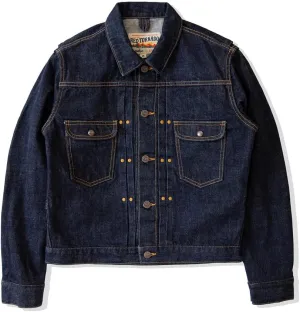Red Tornado Men's Rugged Selvedge Denim Jacket