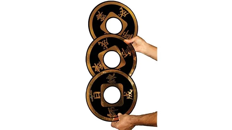 Rings to Chinese Coins by Tora Magiic