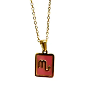 Scorpio Zodiac Necklace