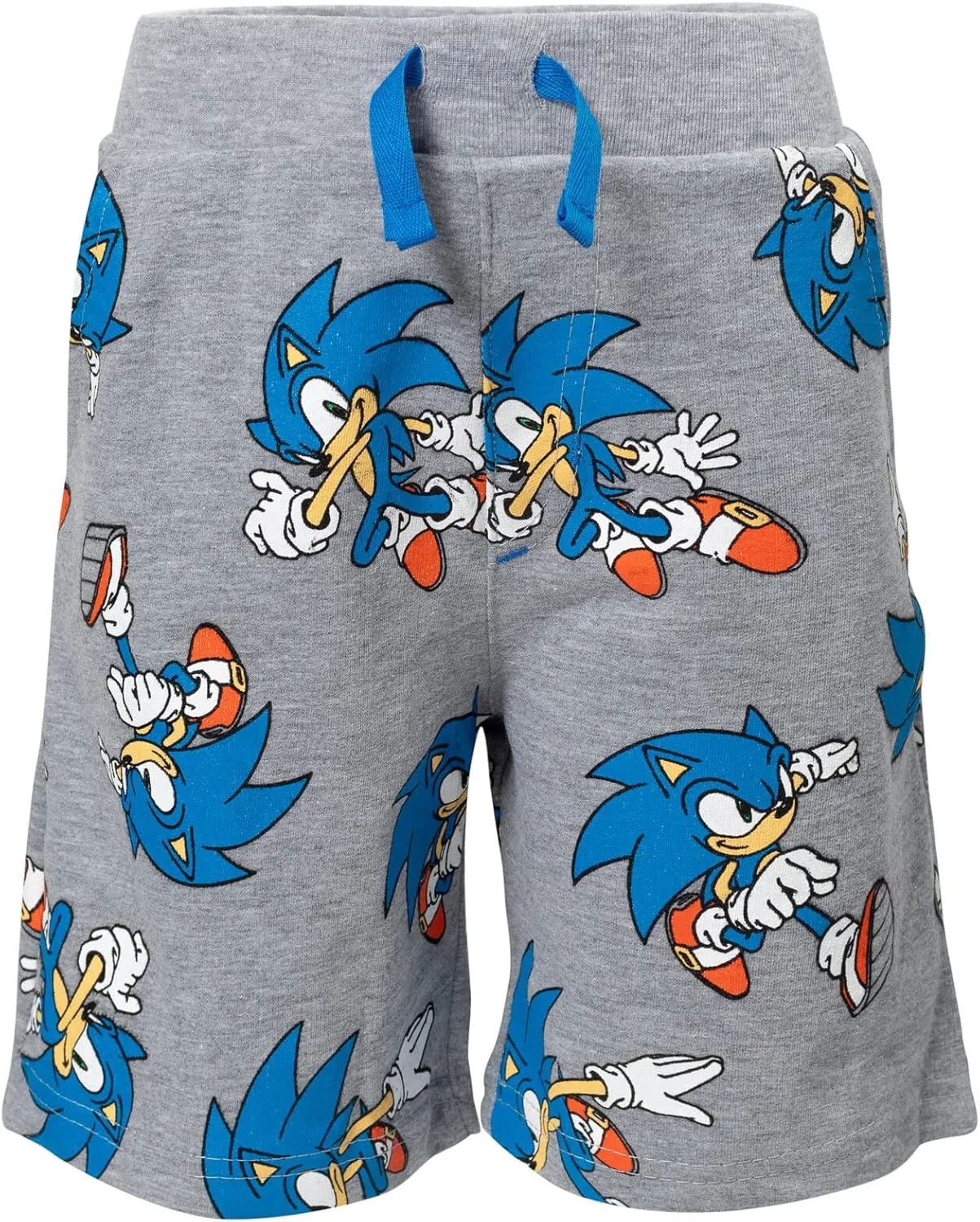 SEGA Sonic the Hedgehog Boys Graphic T-Shirt and French Terry Shorts Set