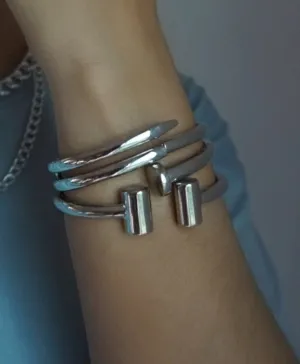 SILVER PLATED BANGLES