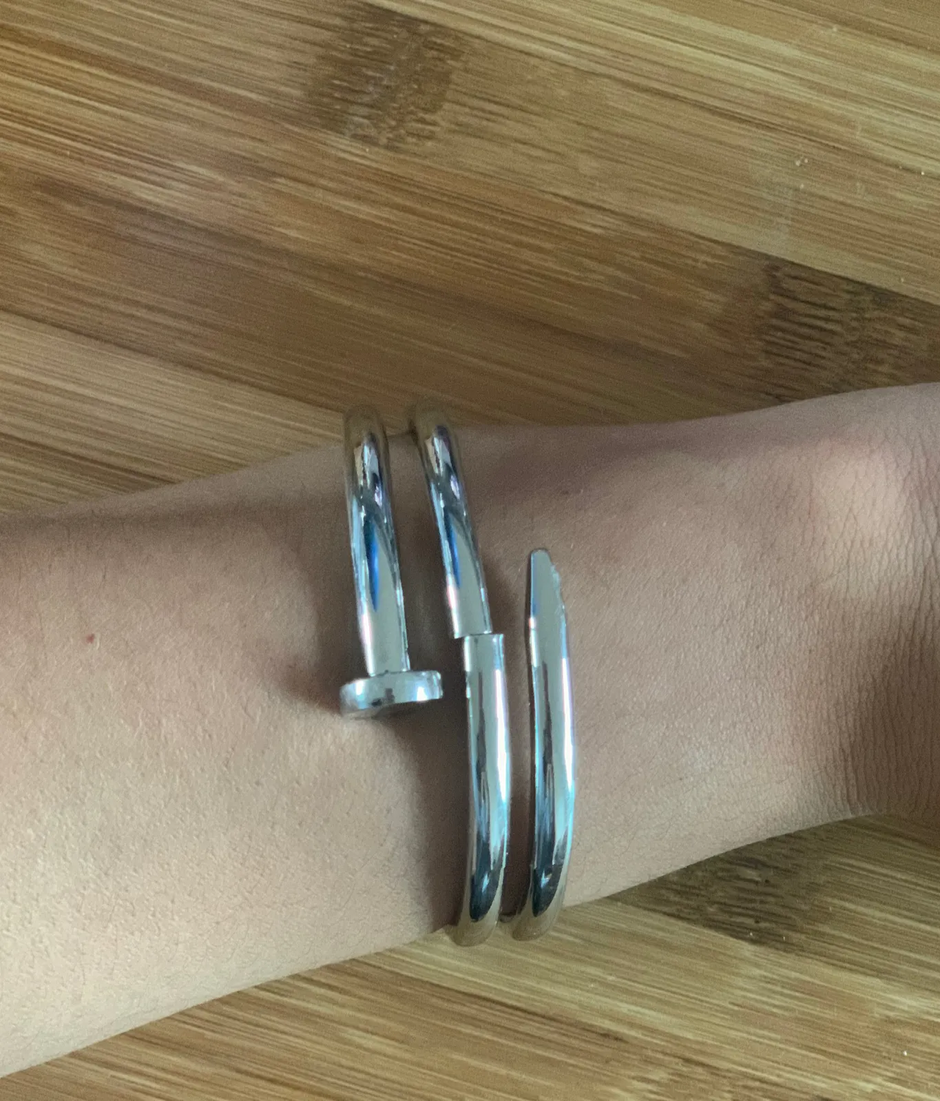 SILVER PLATED BANGLES