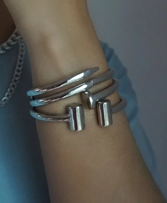 SILVER PLATED BANGLES