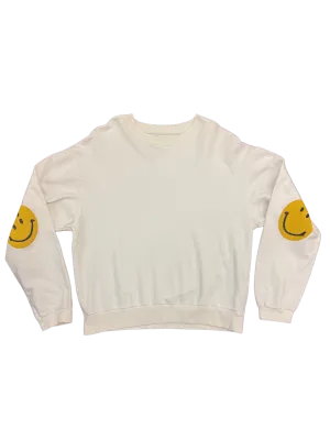 Size 16 - Kapital ECO Rainbowy Patch Crew Sweater