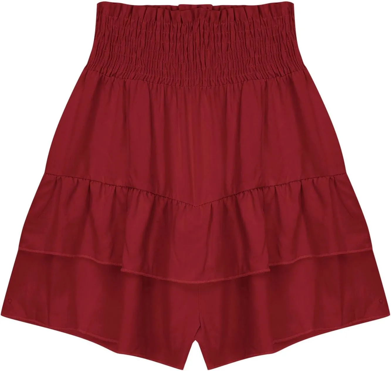 Skorts for Girls Summer Comfy Flowy Girls Shorts Size 10-12 Casual Ruffle Butterfly Short Pants with Liner