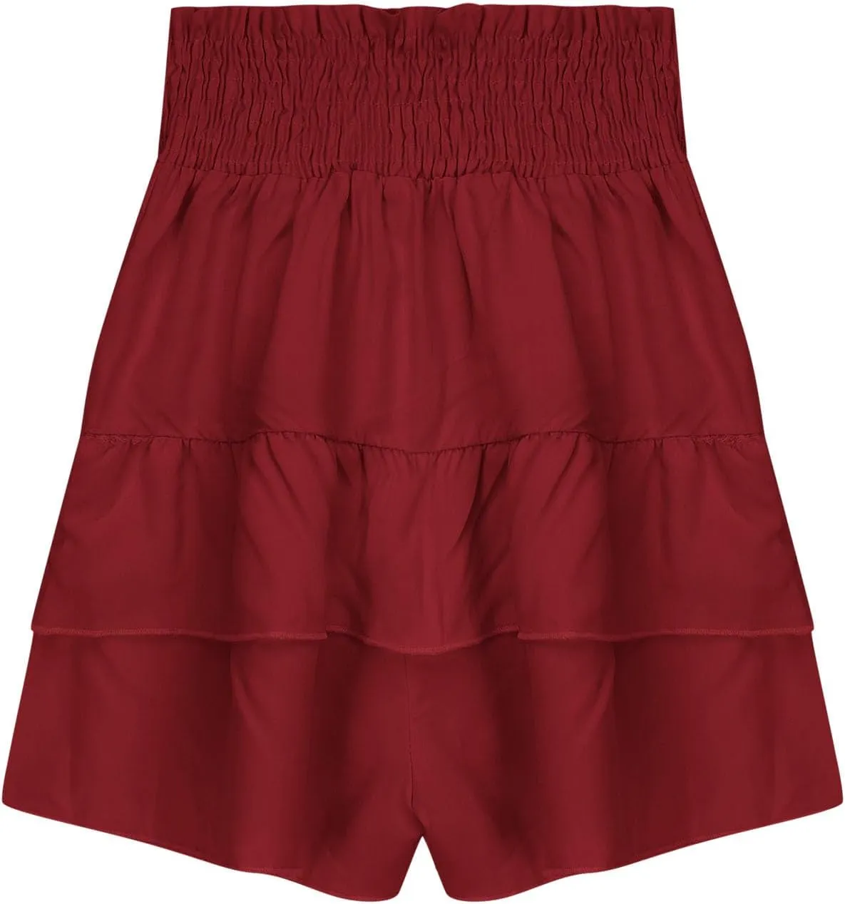 Skorts for Girls Summer Comfy Flowy Girls Shorts Size 10-12 Casual Ruffle Butterfly Short Pants with Liner