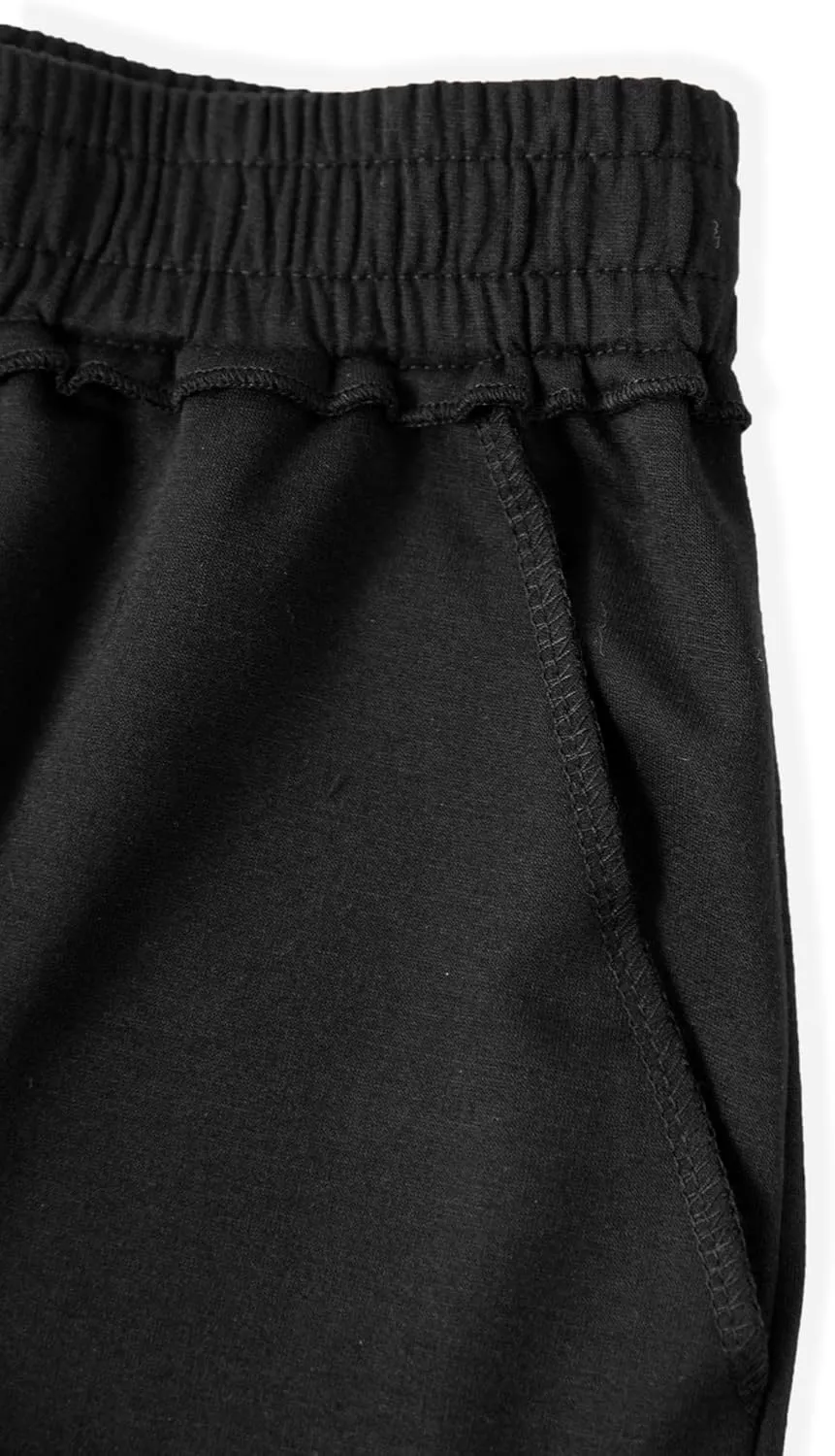 SOFIA'S CHOICE Women's Wide Leg Sweat Shorts Jogger Athletic Bermuda Short Pants with Pockets