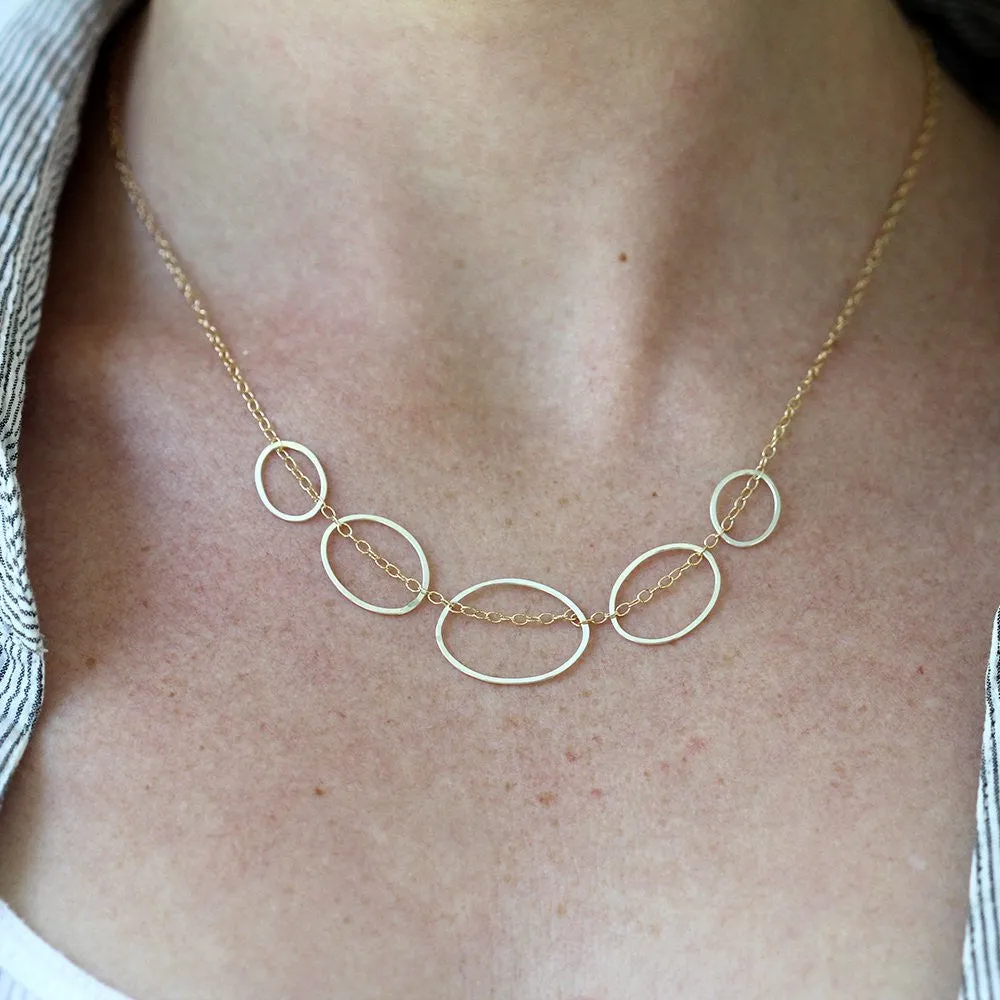 Stone Path Necklace