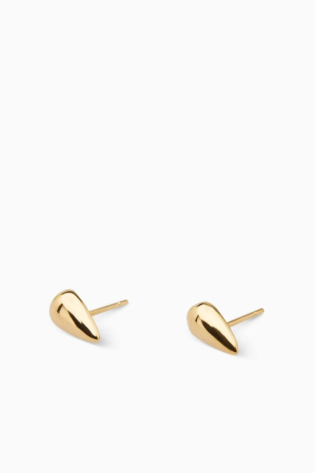 Tear Drop Studs | Gold