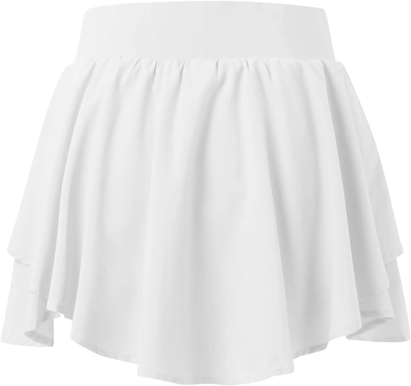 Tennis Skirts for Women with Shorts Womens Golf Athletic Skort Girls Sports Running Yoga Workout Trendy Irregular Hem Skorts