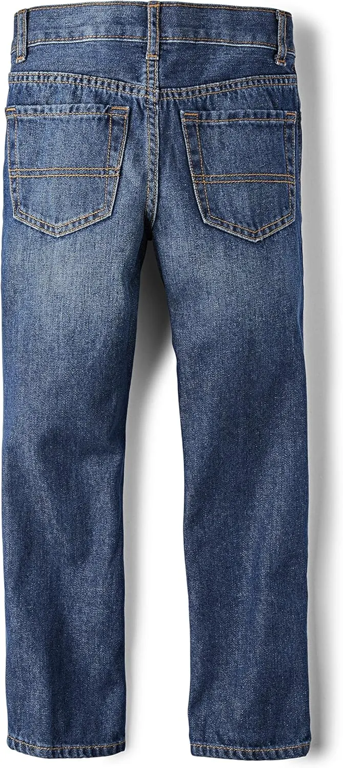 The Children's Place Boys' Multipack Basic Straight Leg Jeans
