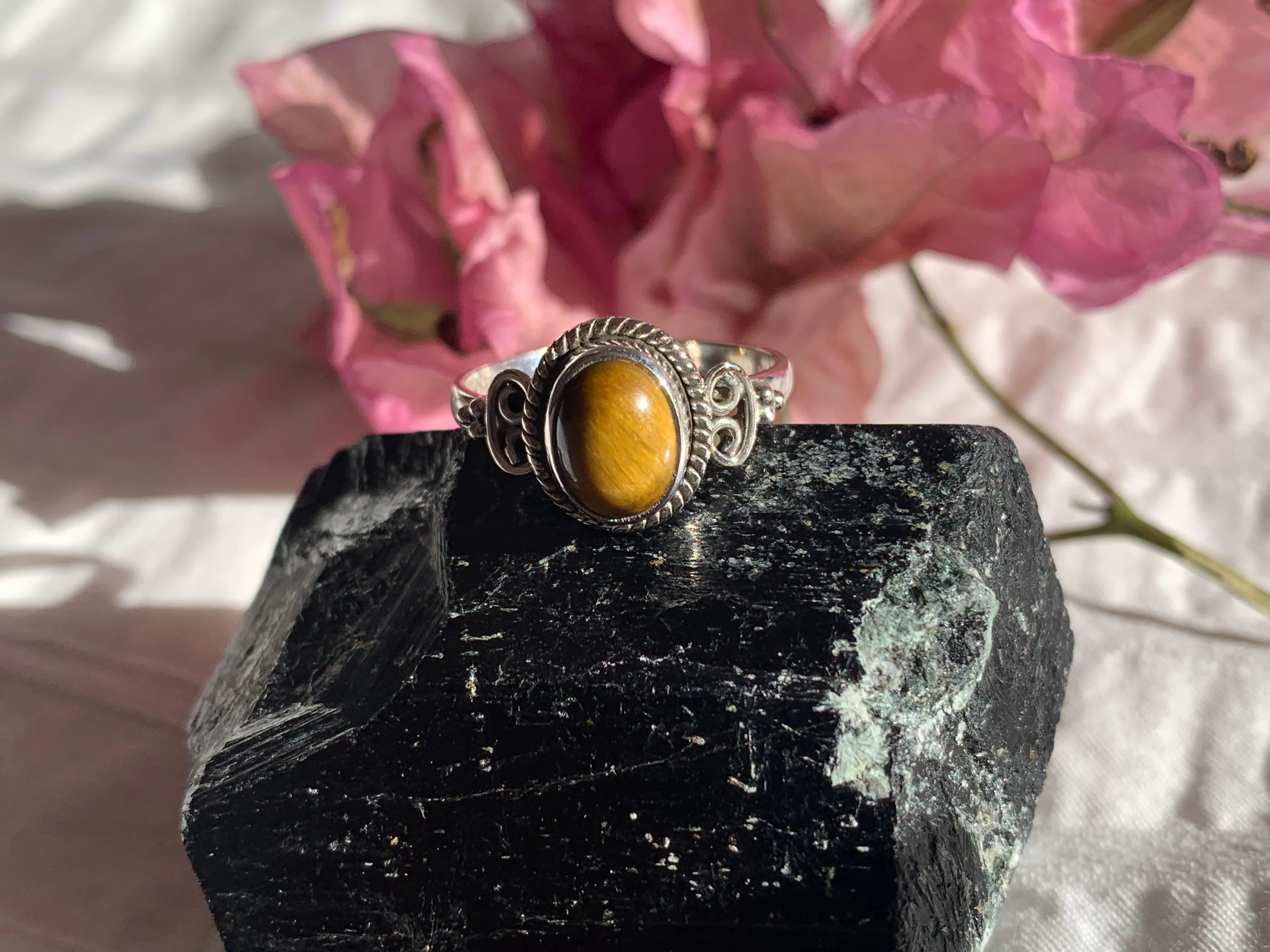 Tiger’s Eye Alta Ring