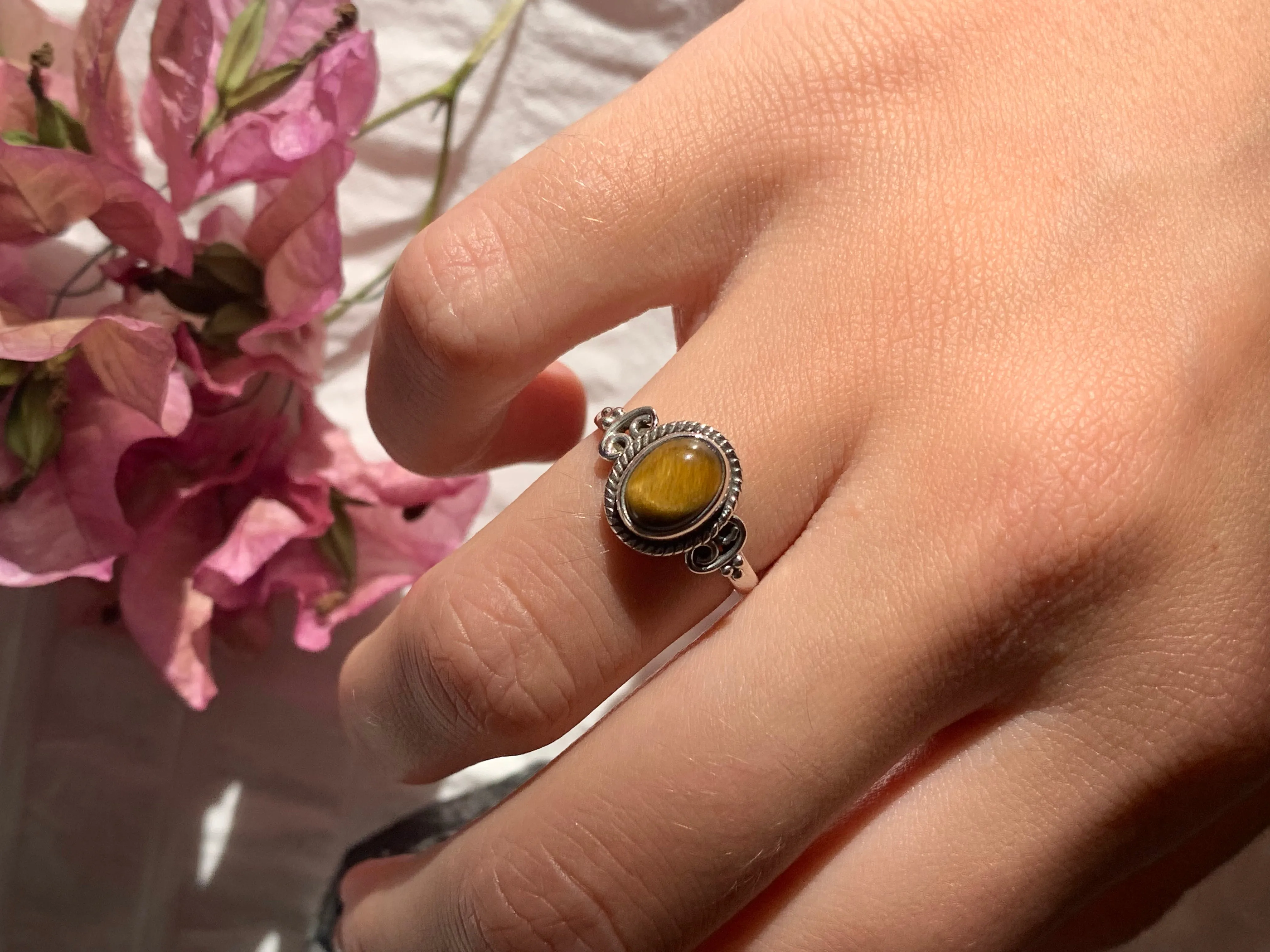 Tiger’s Eye Alta Ring