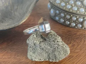 Tiger’s Eye Point Ring (US 7 & 7.5)