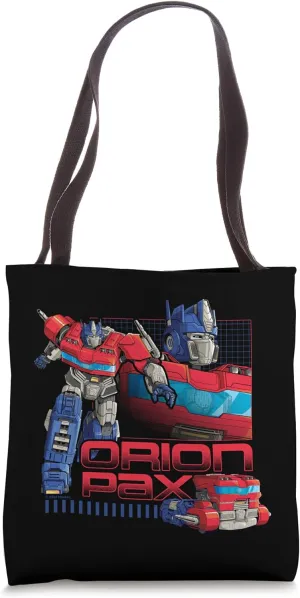 Transformers One Optimus Prime Orion Pax Hero Logo Tote Bag