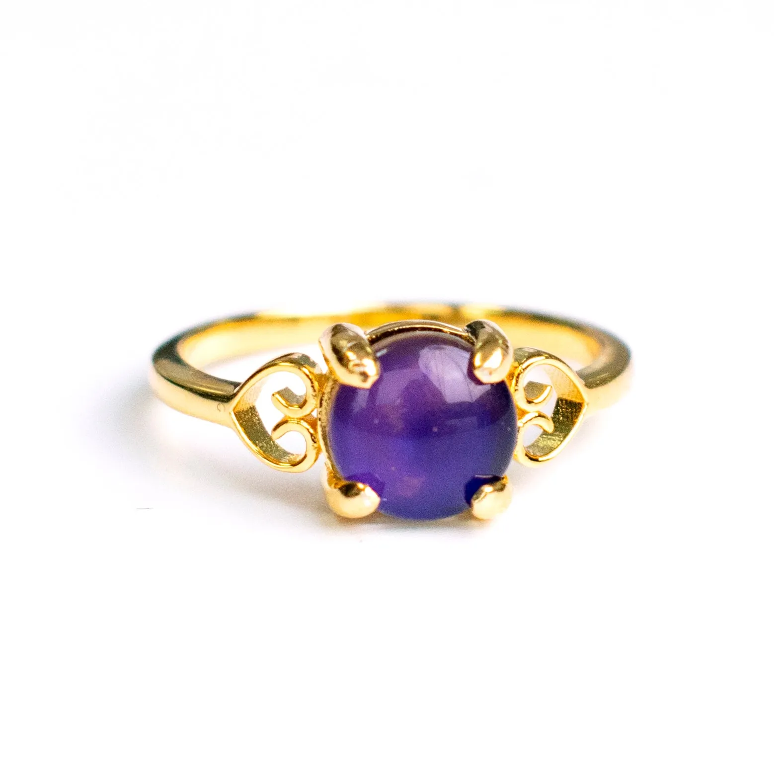 Unique Heart Shank Mood Ring