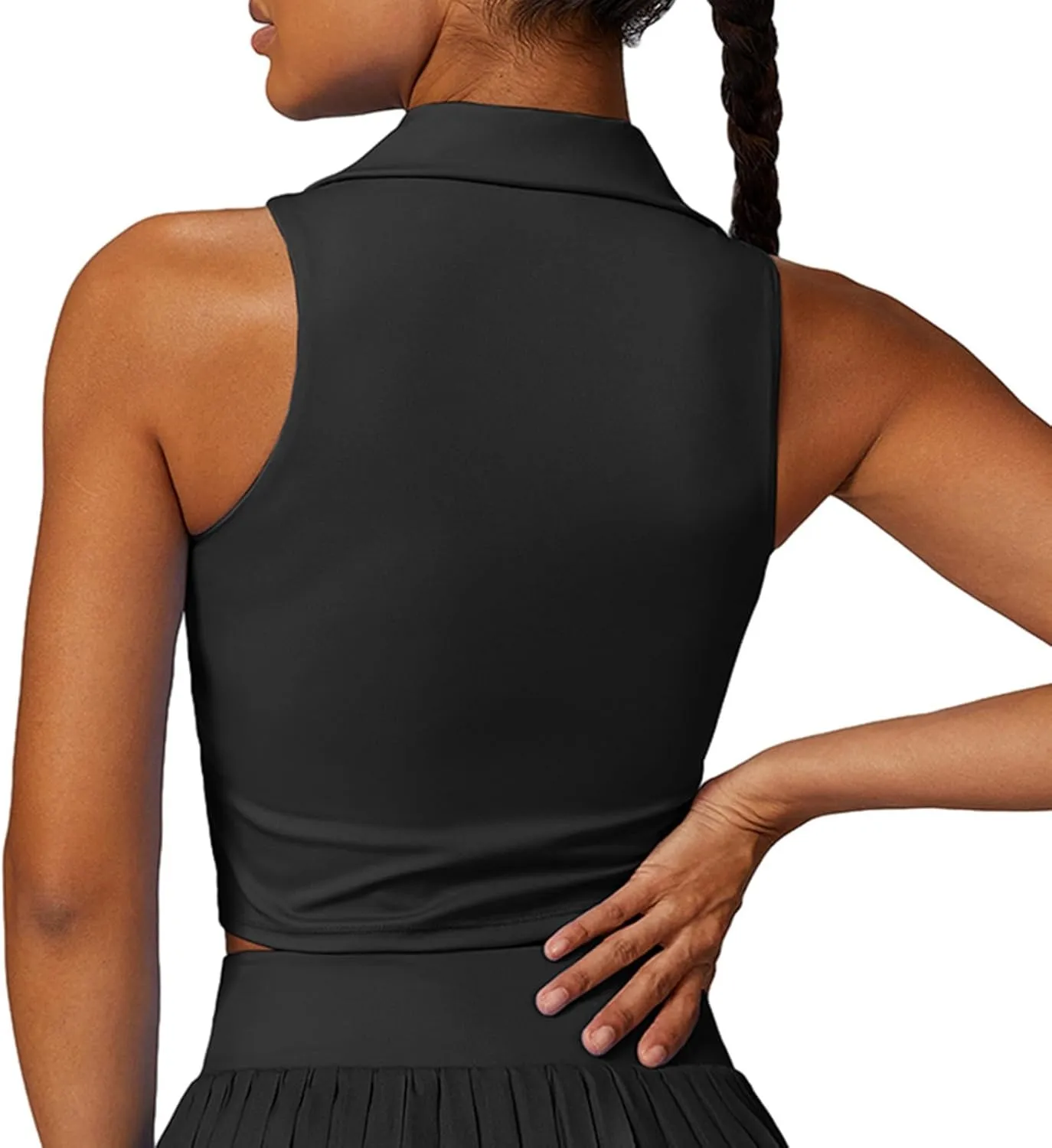 Valcatch Women Pleated Tennis Skirt with Pockets Shorts Youths Girls High Waisted Athletic Golf Skorts Workout Sports Skirts