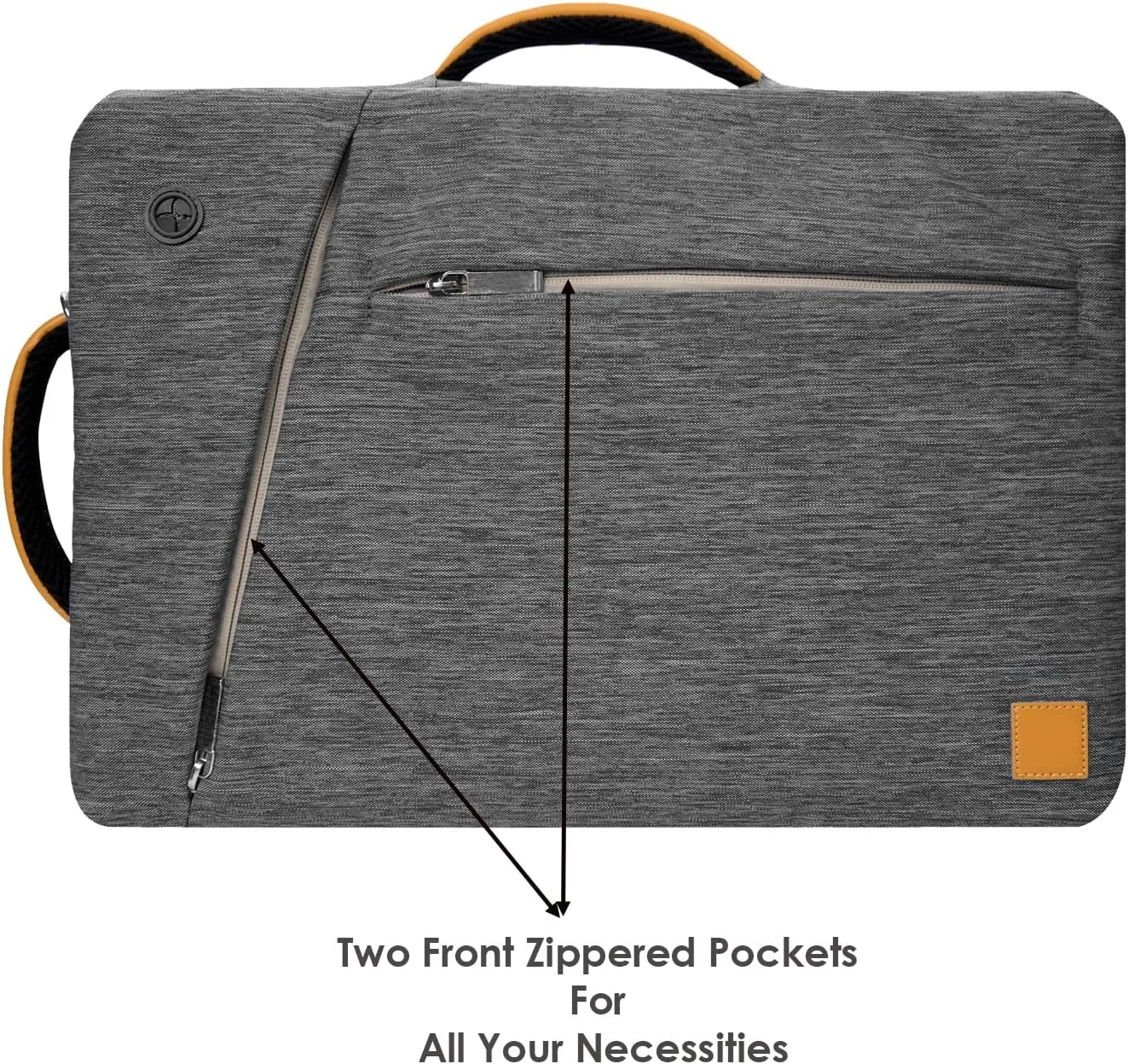 Versatile 13-inch Laptop Backpack - Convertible Design for MacBook Pro/Air, Dell XPS, HP Spectre, Lenovo - Water-Resistant, Ideal Organizer Bag for Professionals