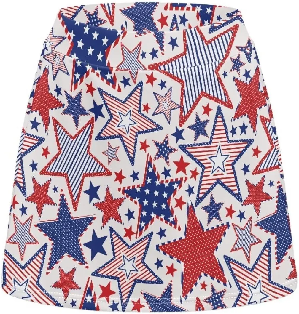 Women Tennis Golf Skirts with Pockets Shorts High Waisted Casual A-Line Athletic Skort for Running Workout XS-3XL