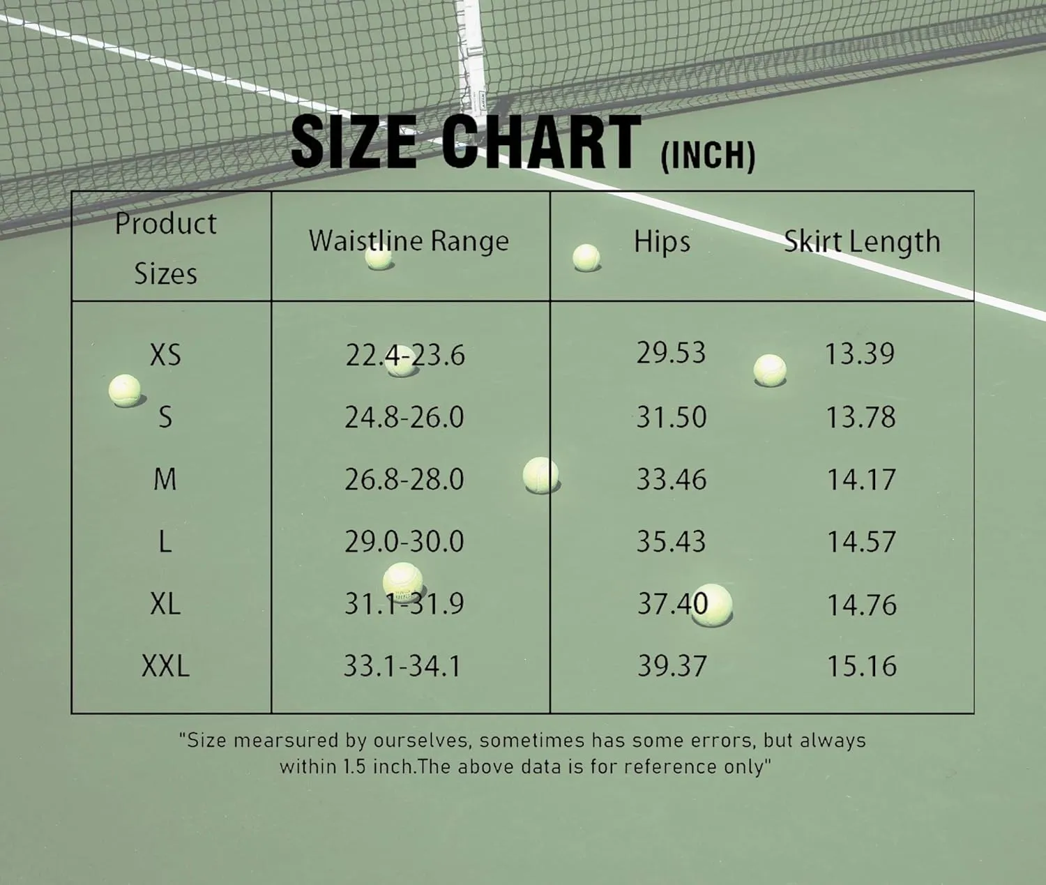 Women's Golf Skirts High Waisted Athletic Tennis Skirt with Shorts Knee Length Skater Running Casual Skort