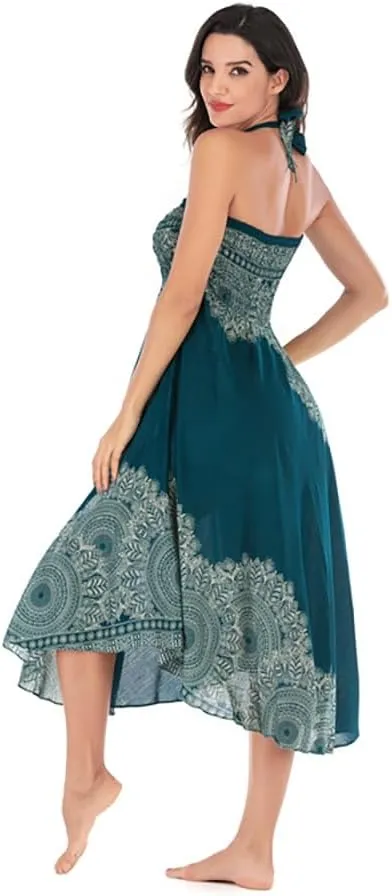 Womens Gypsy Skirt Boho Hippie Skirt Long Bohemian Maxi Summer Skirt