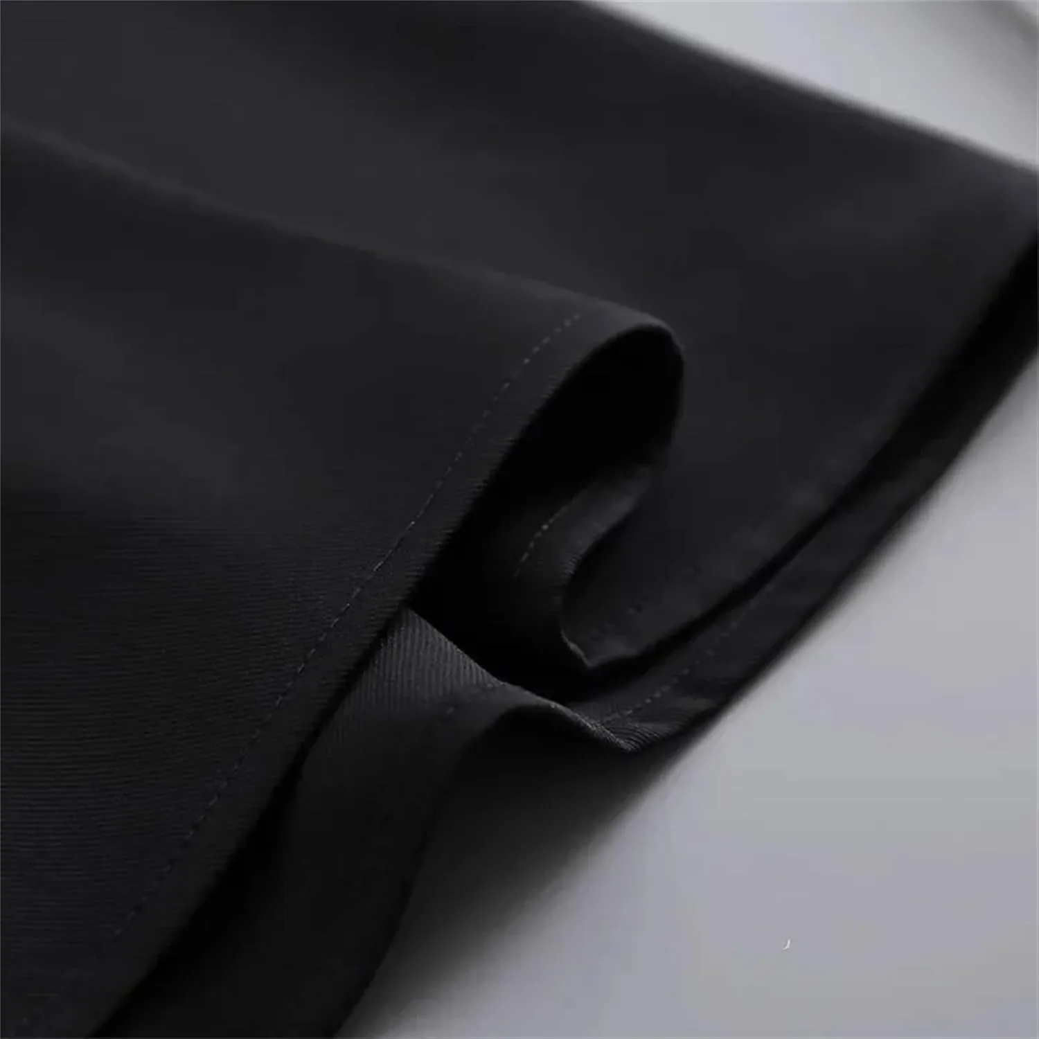 Women's High-Waisted A- Line Swing Skirt Spring Fall Warm Ruffled Midi Skirt Ankle Length Solid Color Work Wear