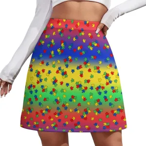Womens Mini Skorts Red Lobster High Waisted Pencil Bodycon Short Skirt Sexy A-Line Mini Skirts