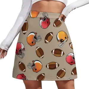 Womens Mini Skorts Red Lobster High Waisted Pencil Bodycon Short Skirt Sexy A-Line Mini Skirts