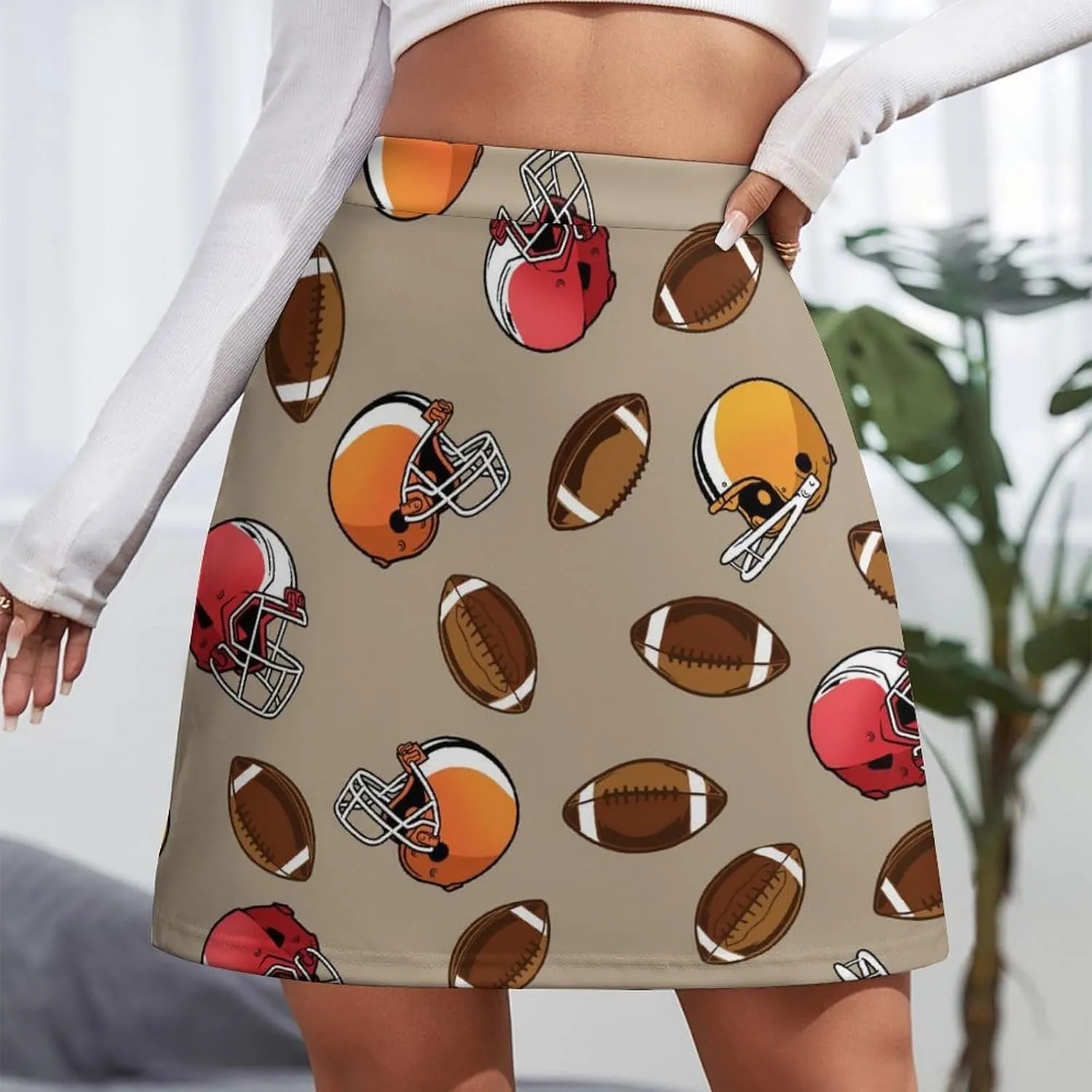 Womens Mini Skorts Red Lobster High Waisted Pencil Bodycon Short Skirt Sexy A-Line Mini Skirts