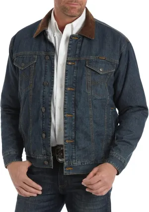 Wrangler Men's Concealed Carry Blanket Lined Denim Jacket
