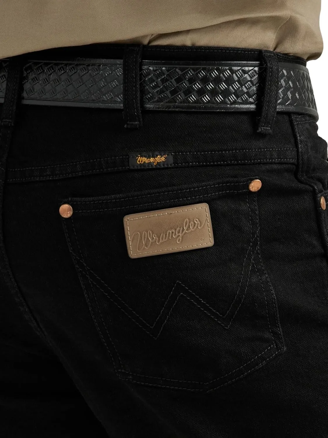 Wrangler Men's Cowboy Cut Active Flex Slim Fit Jean