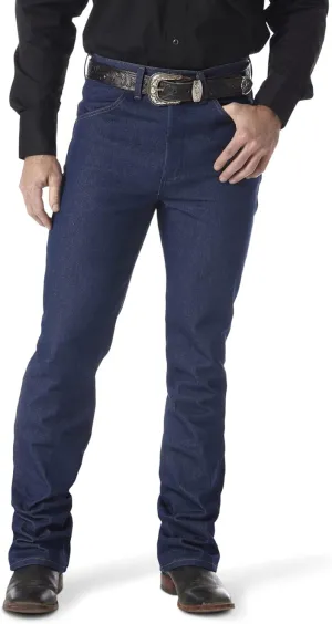 Wrangler Men's Cowboy Cut Slim Fit Traditional Bootcut Jeans