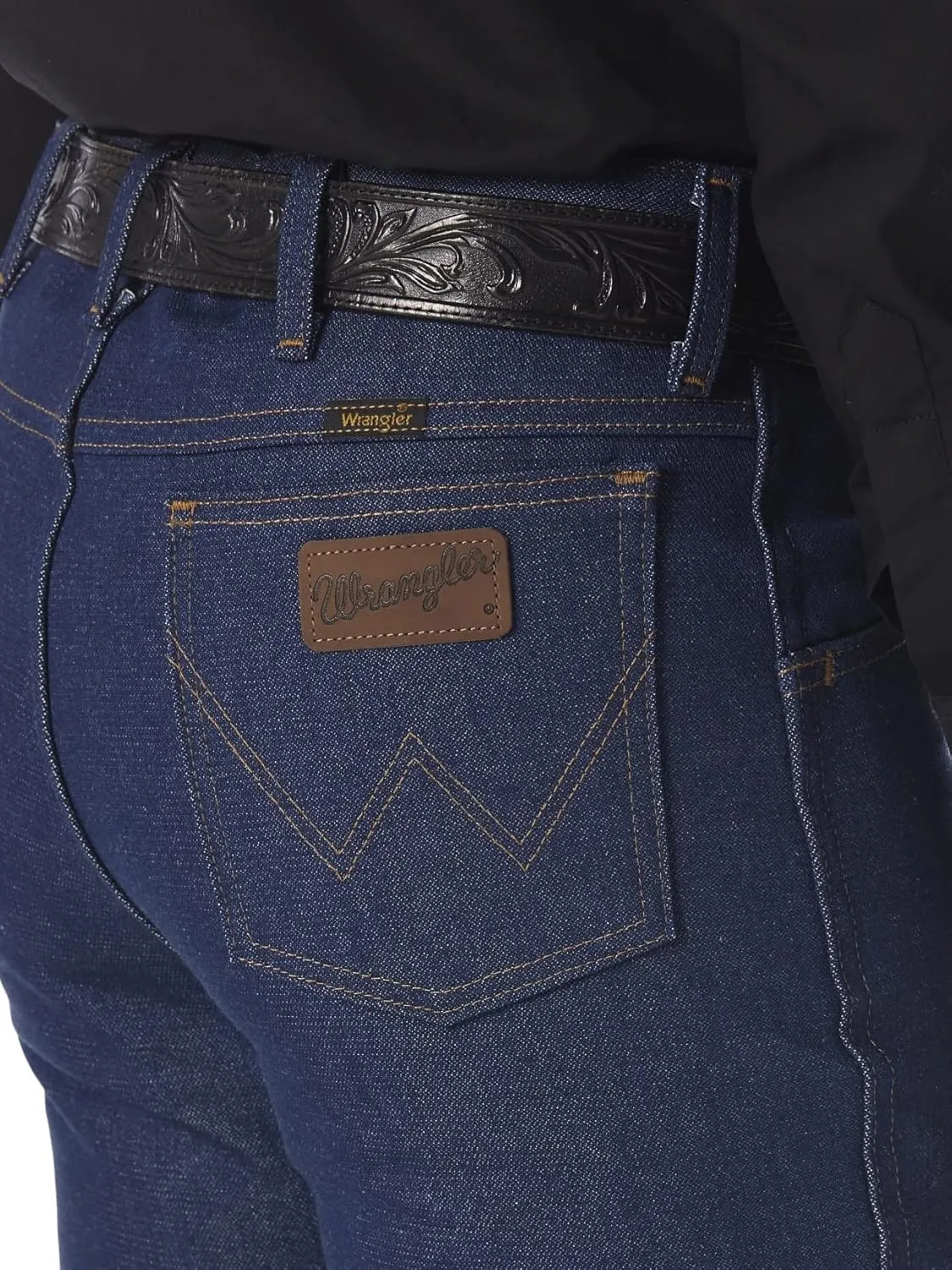 Wrangler Men's Cowboy Cut Slim Fit Traditional Bootcut Jeans