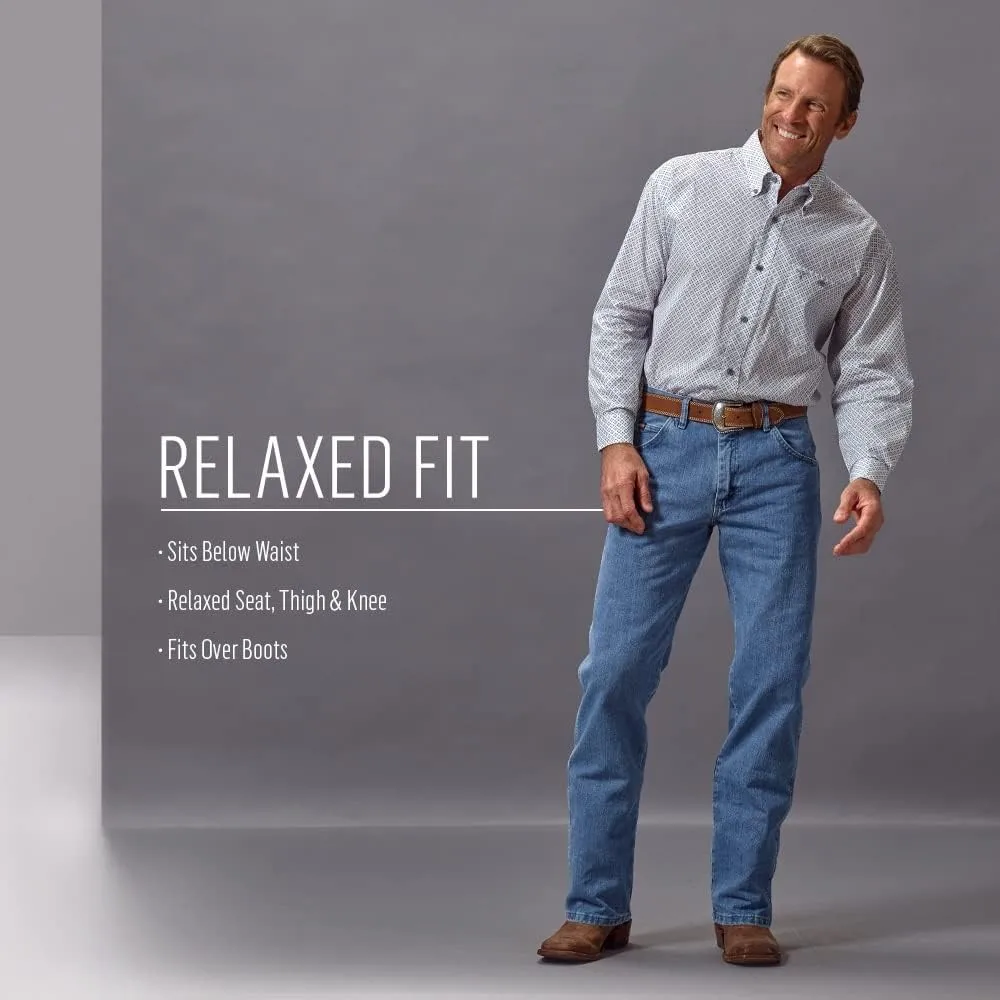 Wrangler Men's Rugged Wear Performance Series Relaxed Fit Jeans