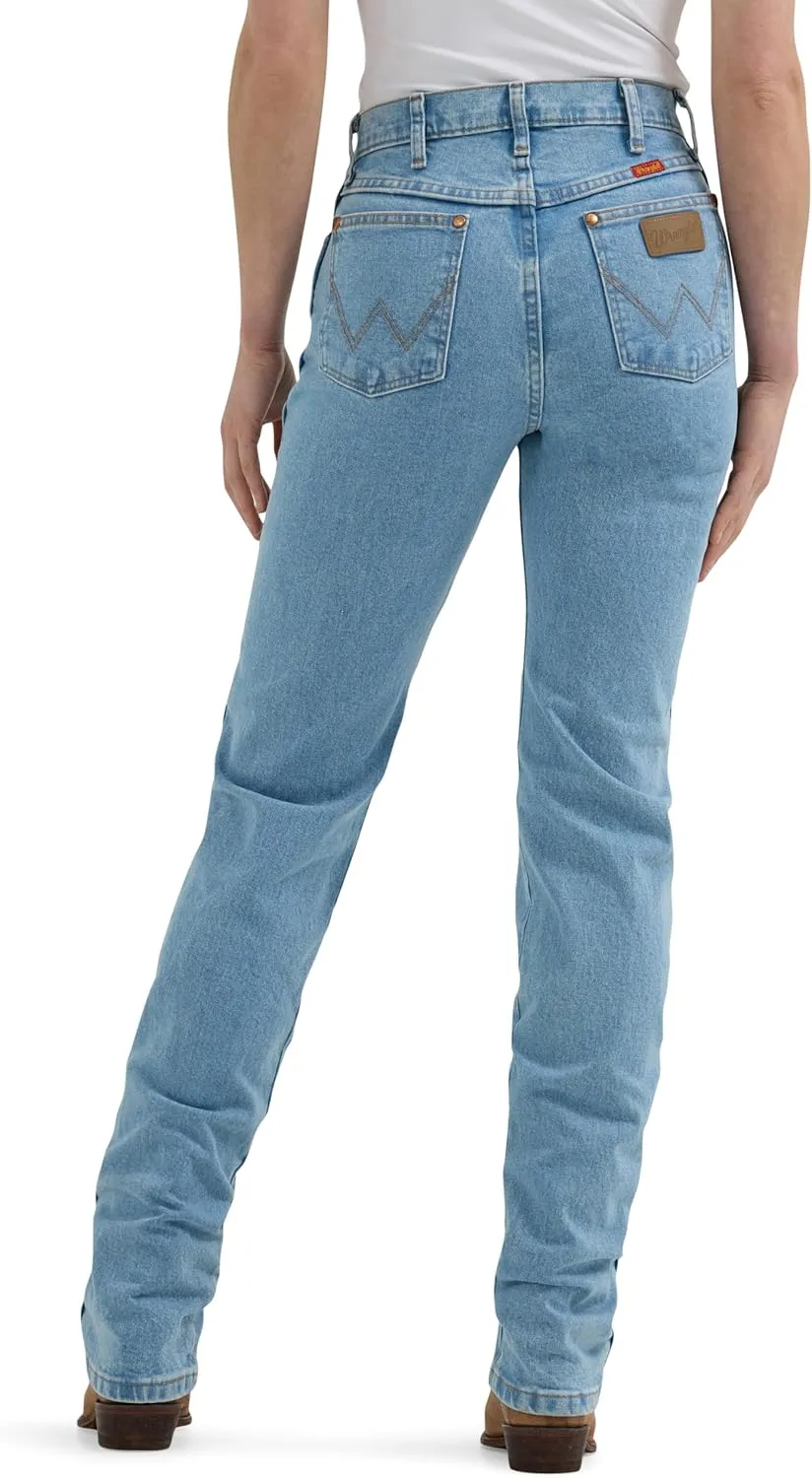 Wrangler womens Cowboy Cut Slim Fit Natural Rise Waist Jeans