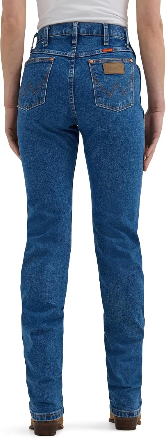 Wrangler womens Cowboy Cut Slim Fit Natural Rise Waist Jeans