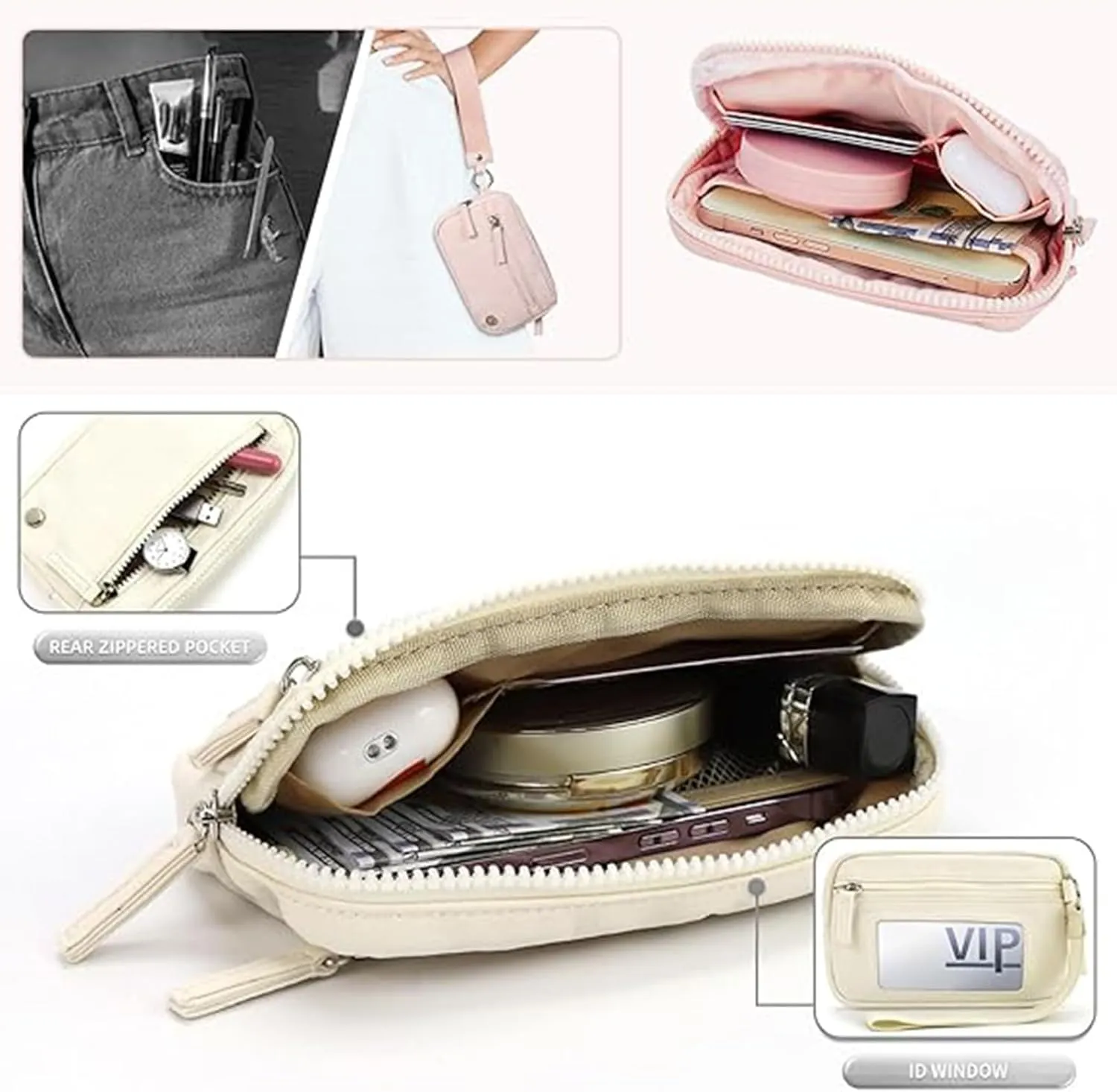 Wristlet Wallets for Women, Convely Wristlet Wallets, Convely Essential Wristlet, Womens Wallet