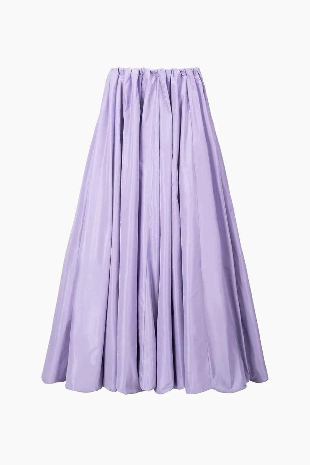 Y2k Bubble Maxi Skirt for Women Boho High Elastic Waist A Line Pleated Long Skirt Ruffle Smocked Midi Skirt