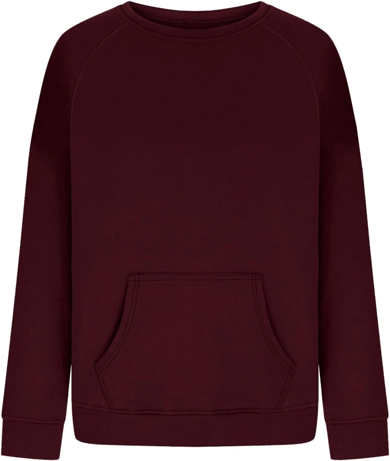 ZDRZK Crewneck Sweatshirts Women Y2K Fall Winter Fleece Fashion Sweatshirt Long Sleeve Casual Slouchy Fit Pullover Tops