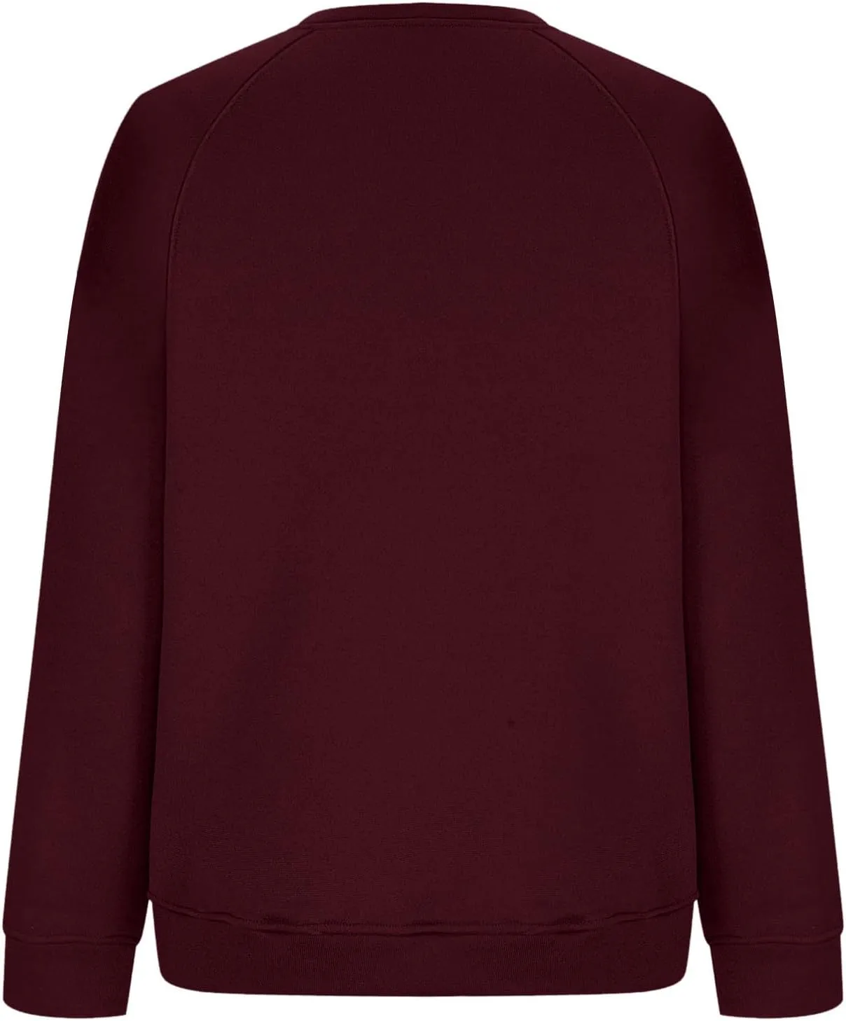 ZDRZK Crewneck Sweatshirts Women Y2K Fall Winter Fleece Fashion Sweatshirt Long Sleeve Casual Slouchy Fit Pullover Tops